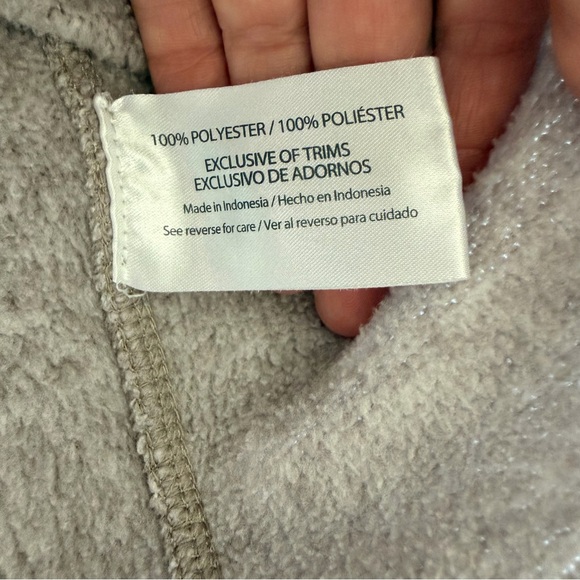 Eddie Bauer Men’s Quarter Zip Sweater Gray Size L - Picture 11 of 11